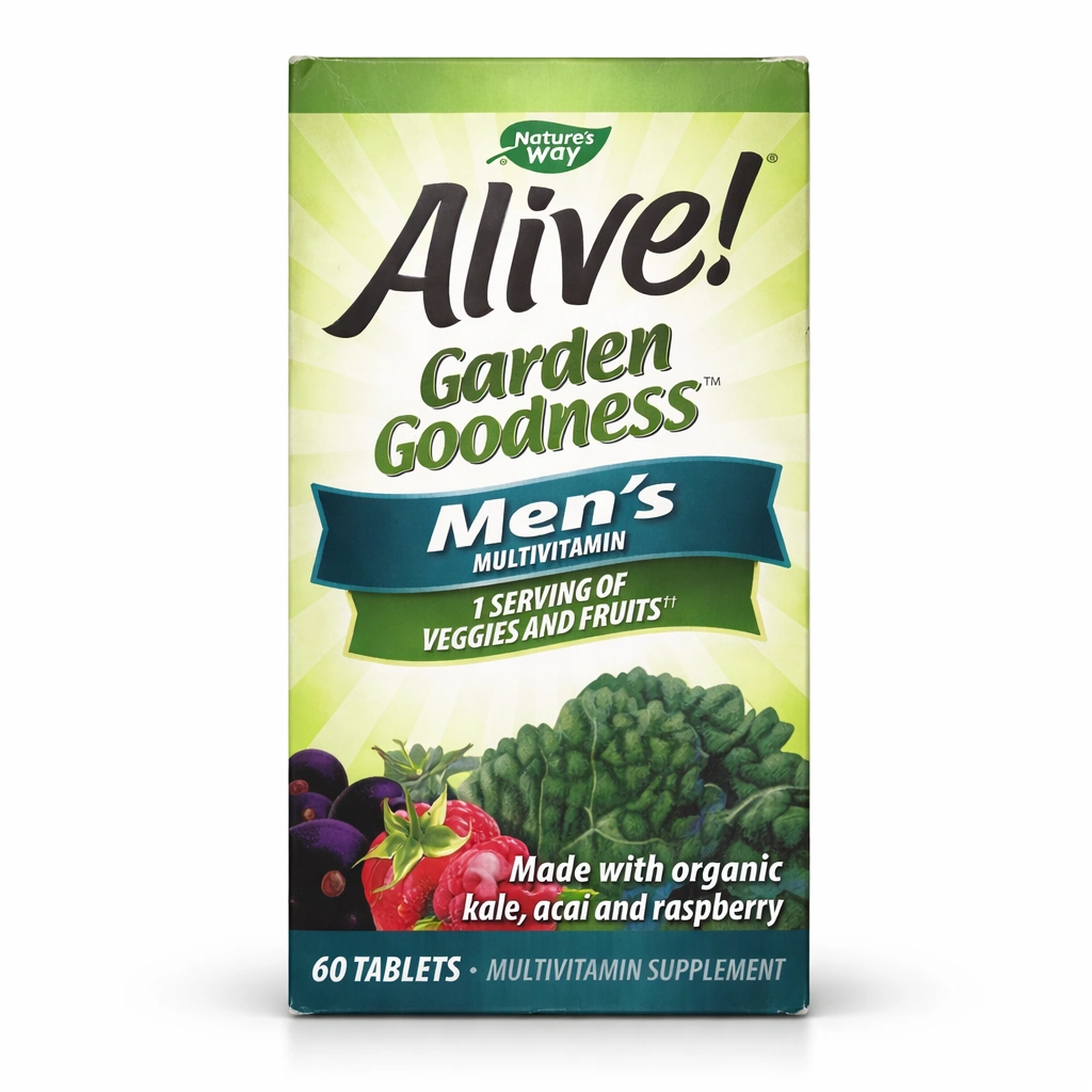 Nature's Way Alive! Garden Goodness Men's Multivitamin x 60 Tablets