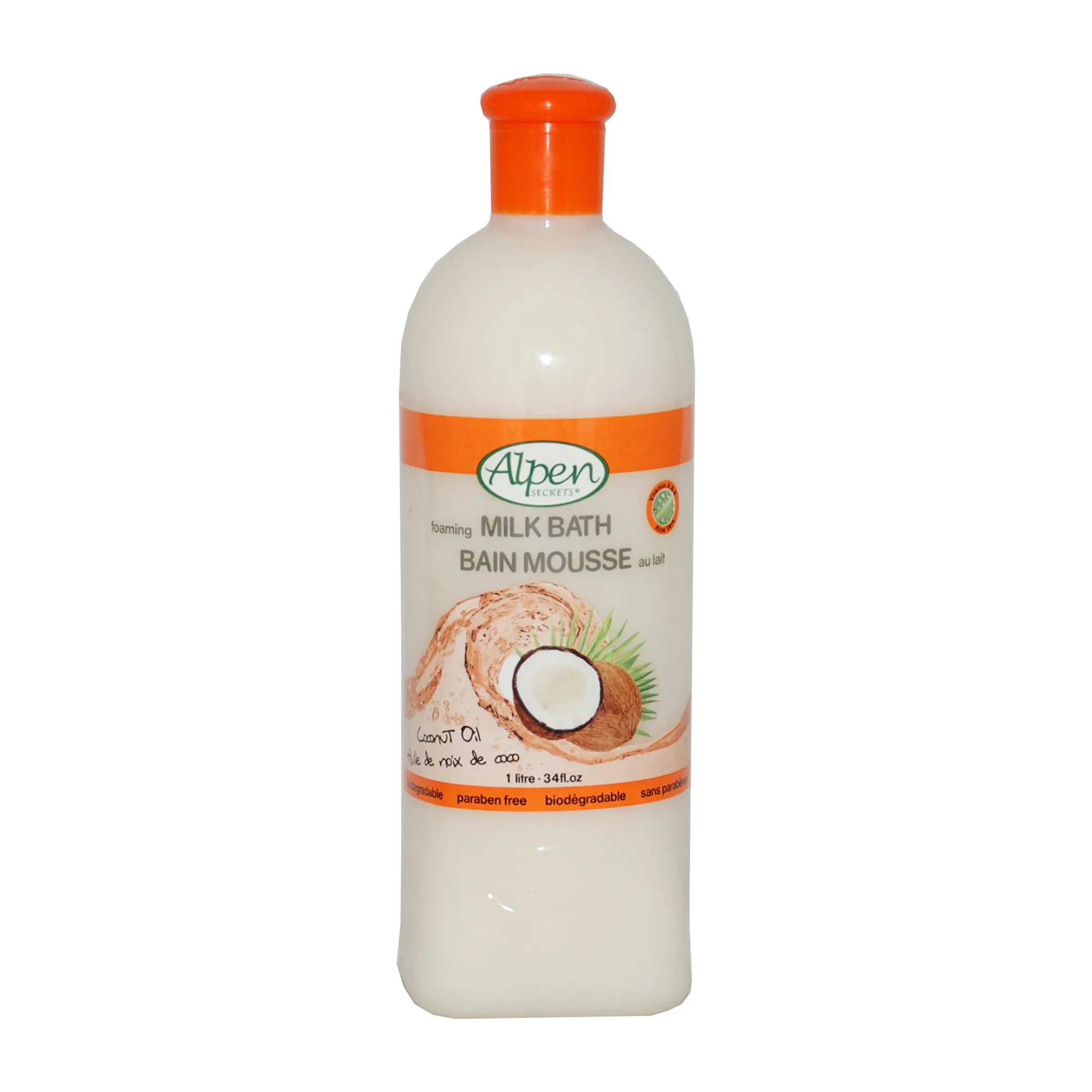 Alpen Secrets Foaming Milk Bath Coconut Oil 1 L