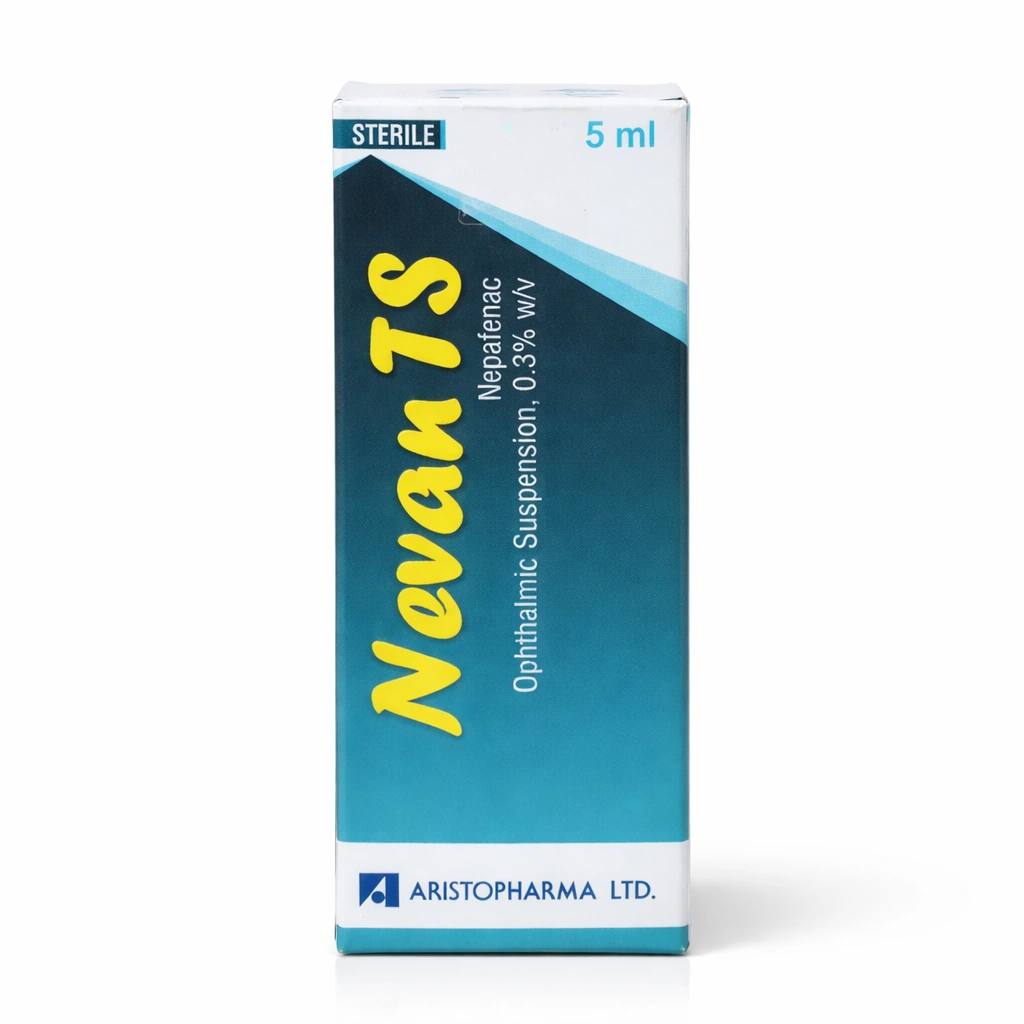 Nevan TS Nepafenac Ophthalmic Suspension 0.3% w/v 5 ml