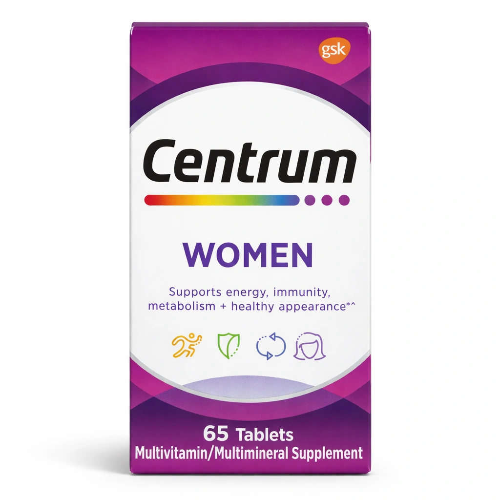 Centrum Women Multivitamin/Multimineral Supplement x 65 Coated Tablets x 65 Tablets