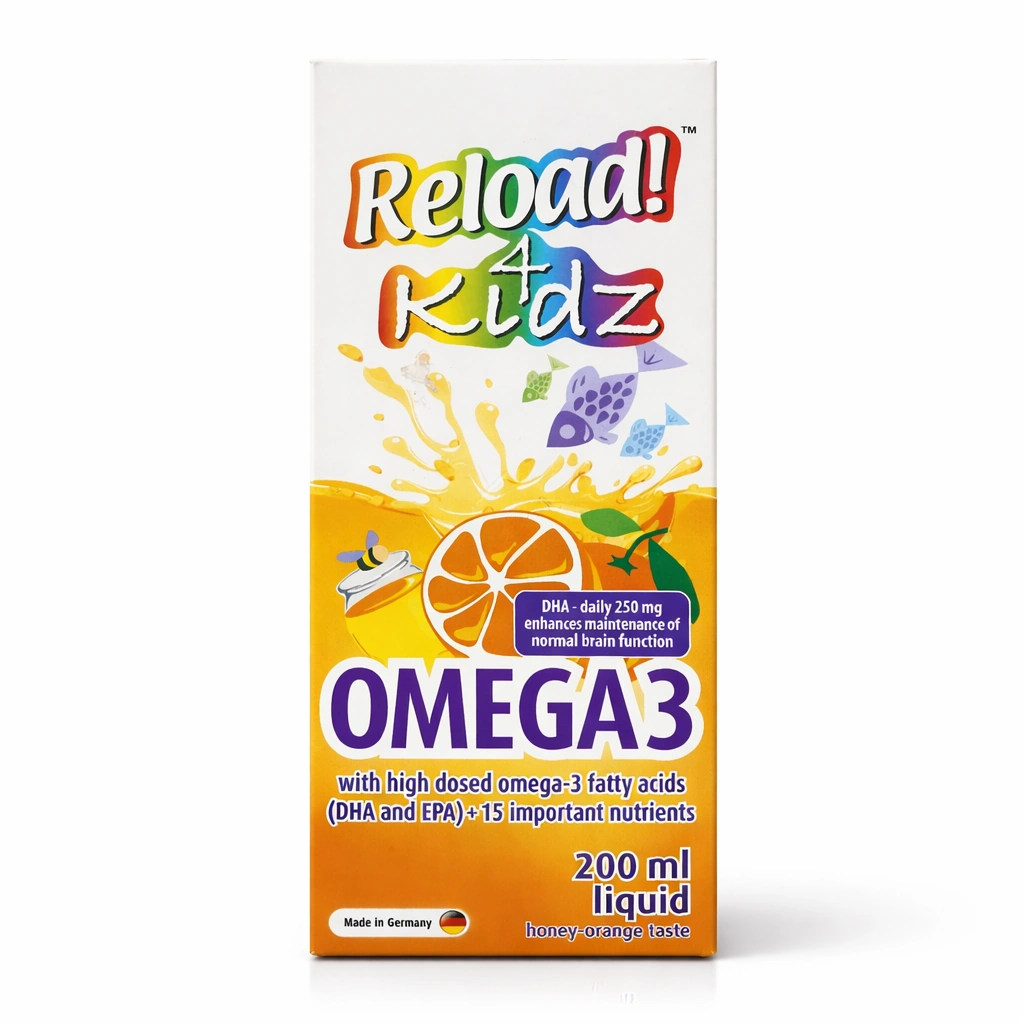 Reload 4 Kidz Omega-3 Liquid 200 ml