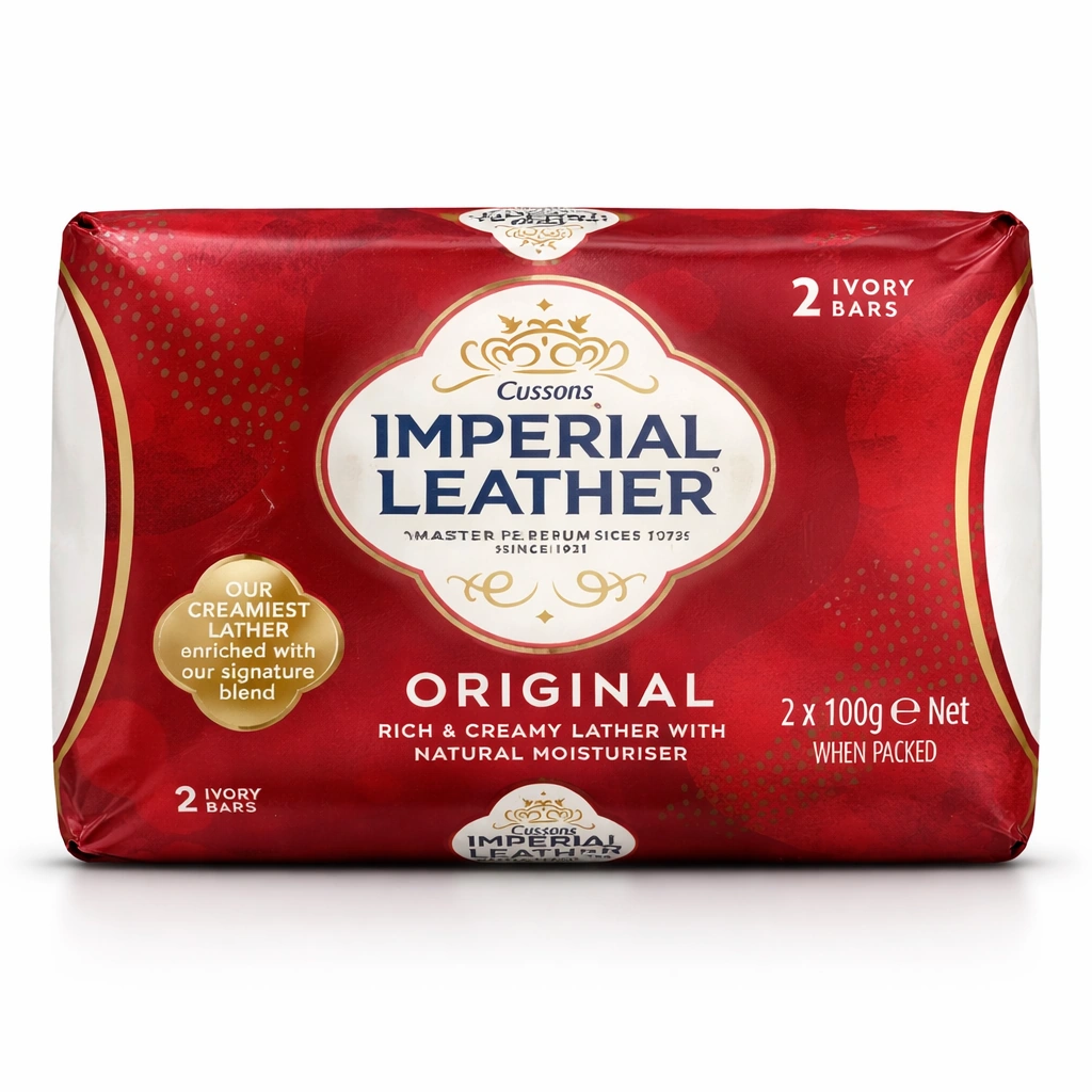 Cussons Imperial Leather Original Bar Soap 2 x 100 g