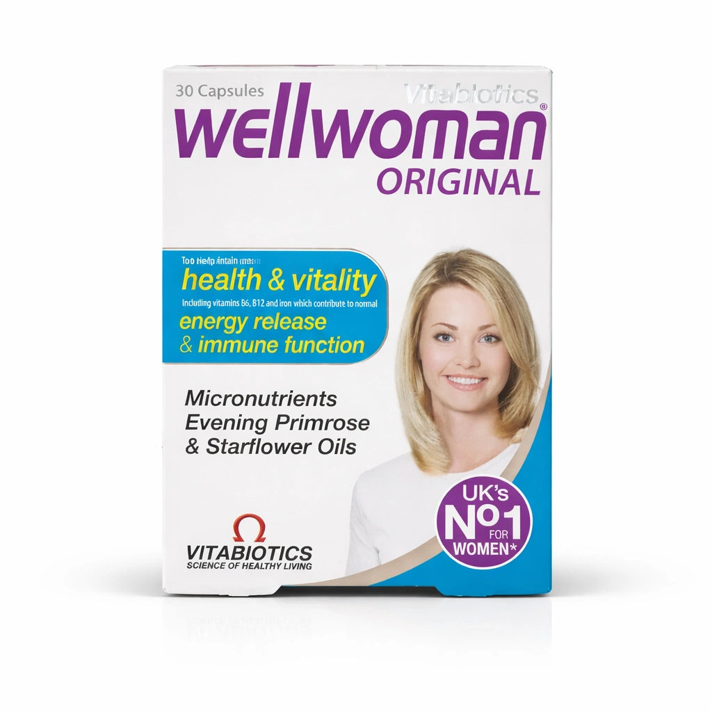 Vitabiotics Wellwoman Original Multivitamin x 30 Capsules