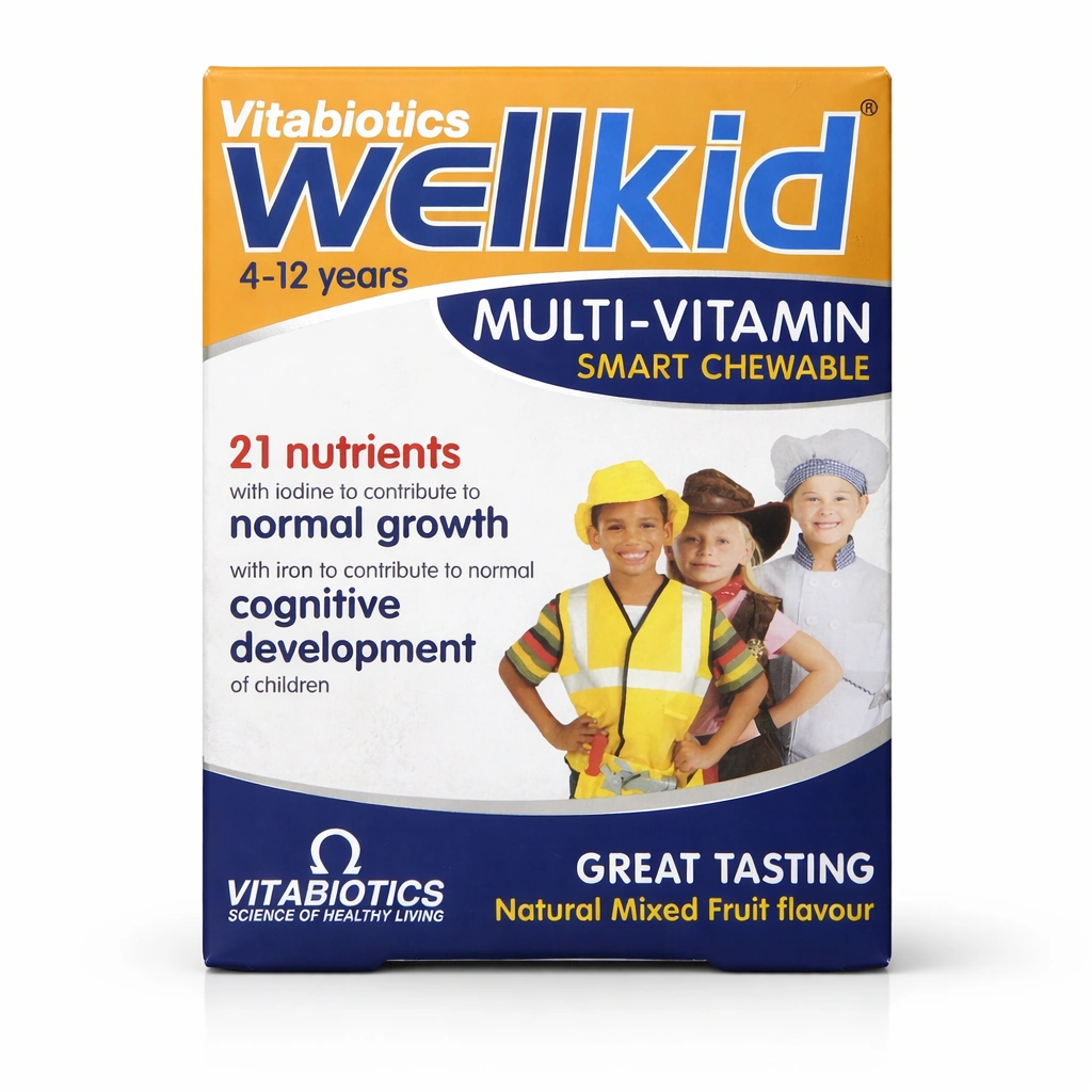 Vitabiotics Wellkid Multi-Vitamin Smart Chewable x 30 Chewable Tablets x 30 Tablets