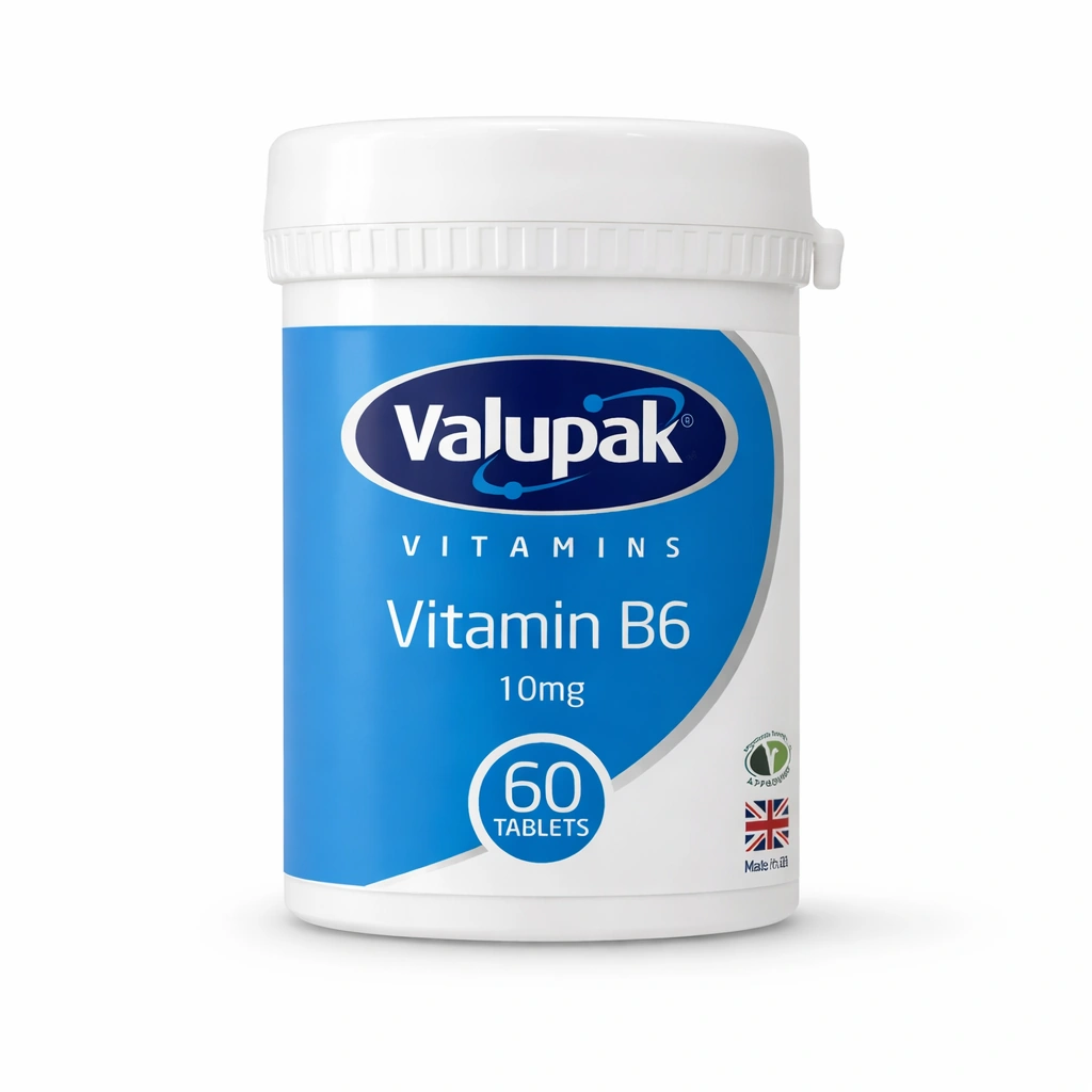 Valupak Vitamin B6 10 mg x 60 Tablets