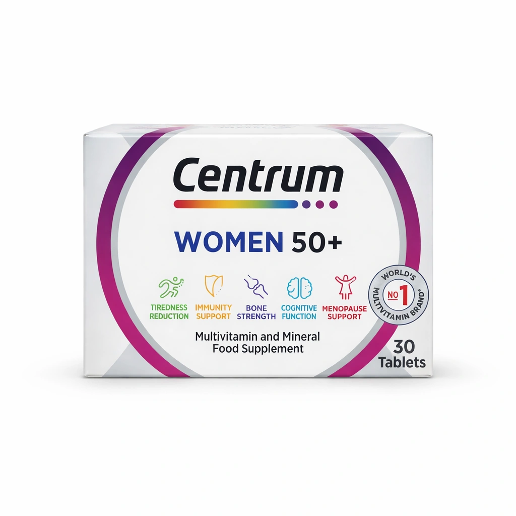 Centrum Women 50+ Multivitamin Tablets x 30 Tablets