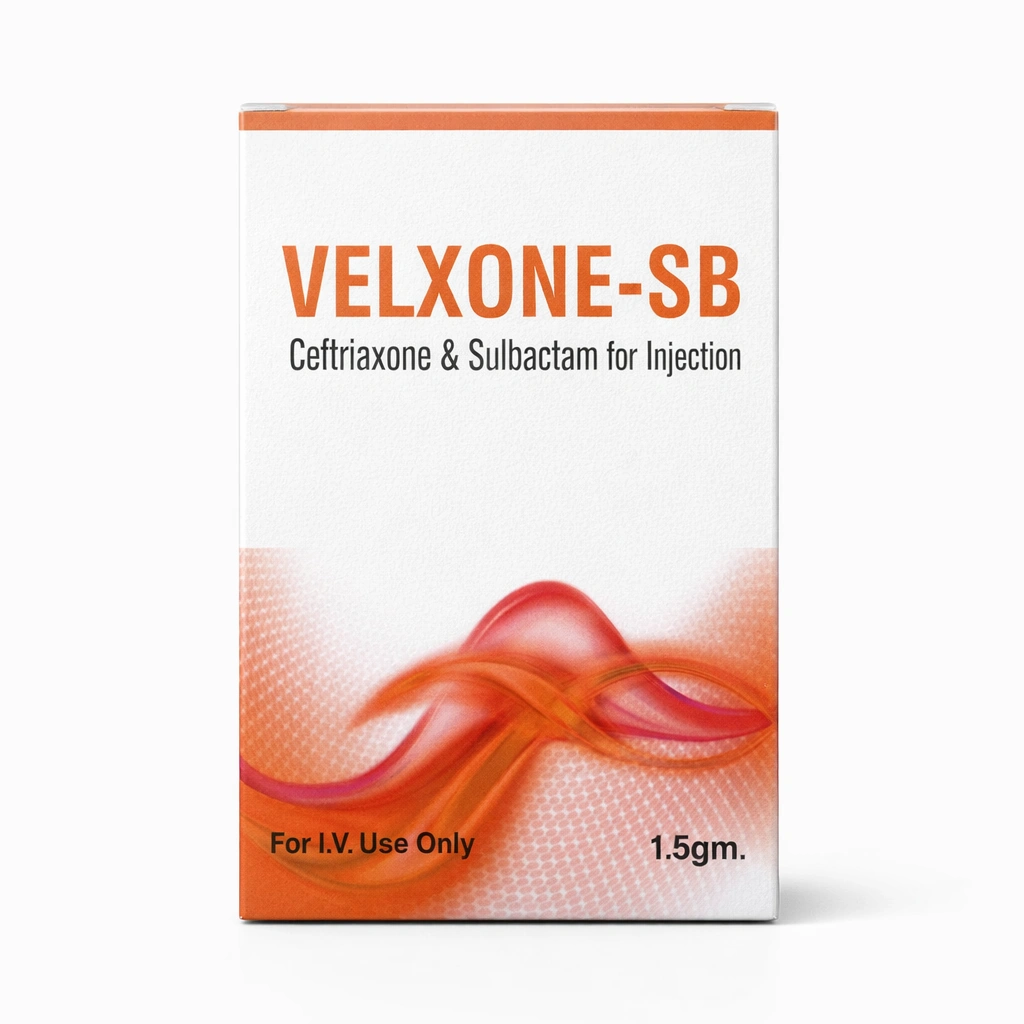 Velxone-SB Ceftriaxone + Sulbactam for Injection 1.5 g