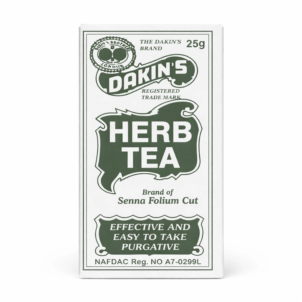 Dakin's Senna Folium Cut Herb Tea 25 g