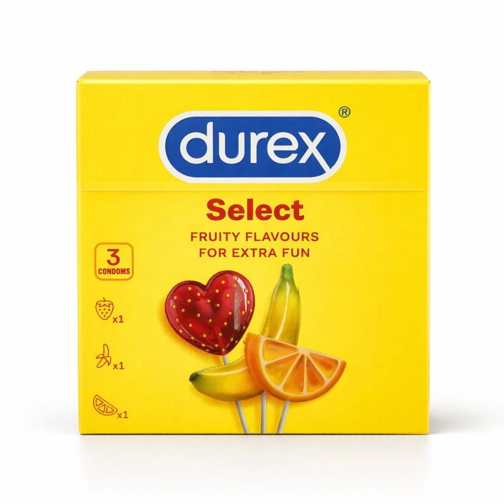 Durex Select Flavoured Condoms x 3 condoms