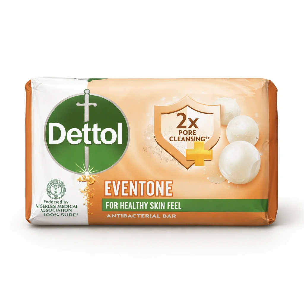 Dettol Eventone Antibacterial Bar Soap 105 g