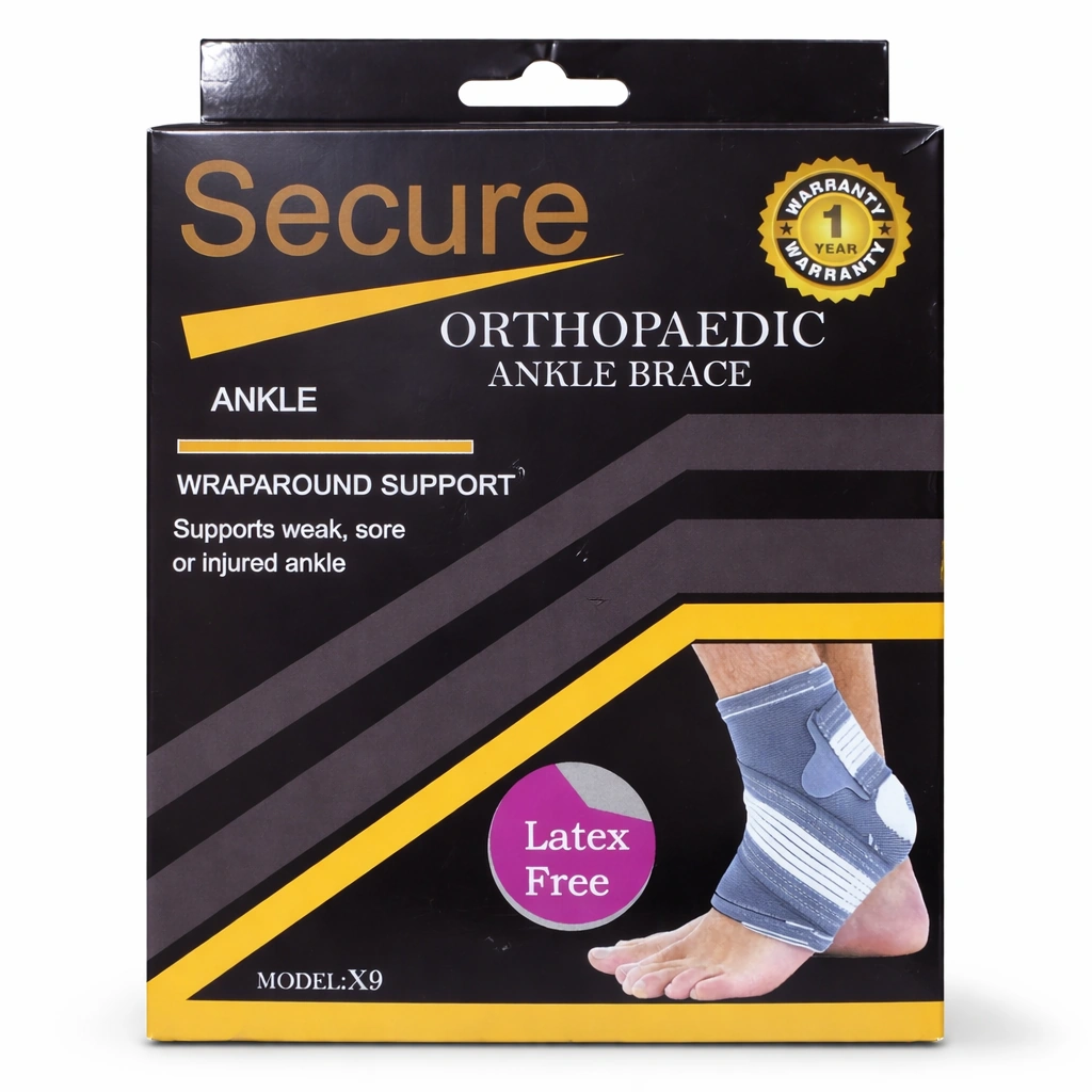 Secure Orthopaedic Ankle Brace Model X9