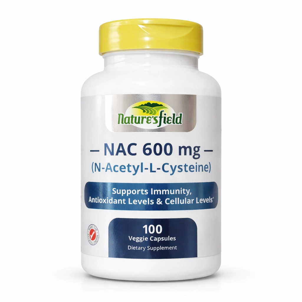 Naturesfield N-Acetyl Cysteine 600 mg x 100 Capsules