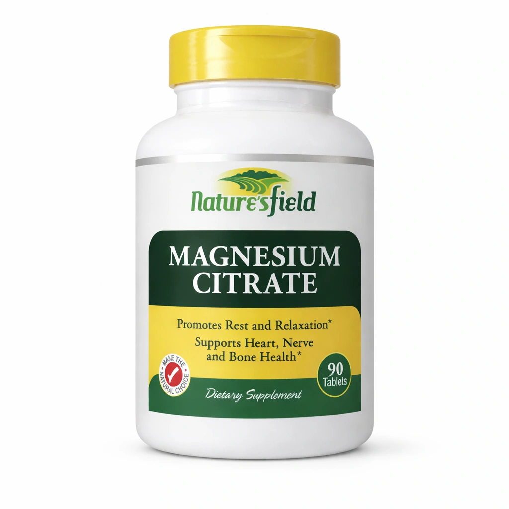 Nature's Field Magnesium Citrate 400 mg x 90 Tablets