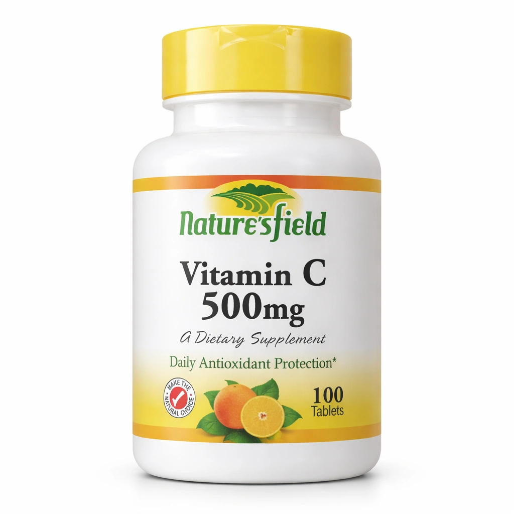 Nature's Field Vitamin C 500 mg x 100 Tablets