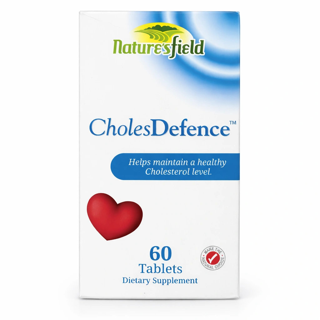 Nature's Field CholesDefence (Cholesterol Defence) x 60 Tablets