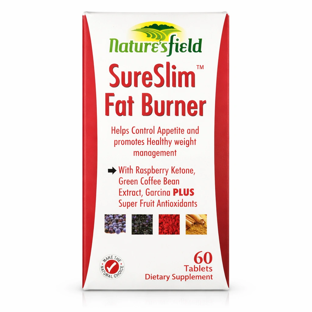 Nature's Field SureSlim Fat Burner x 60 Tablets