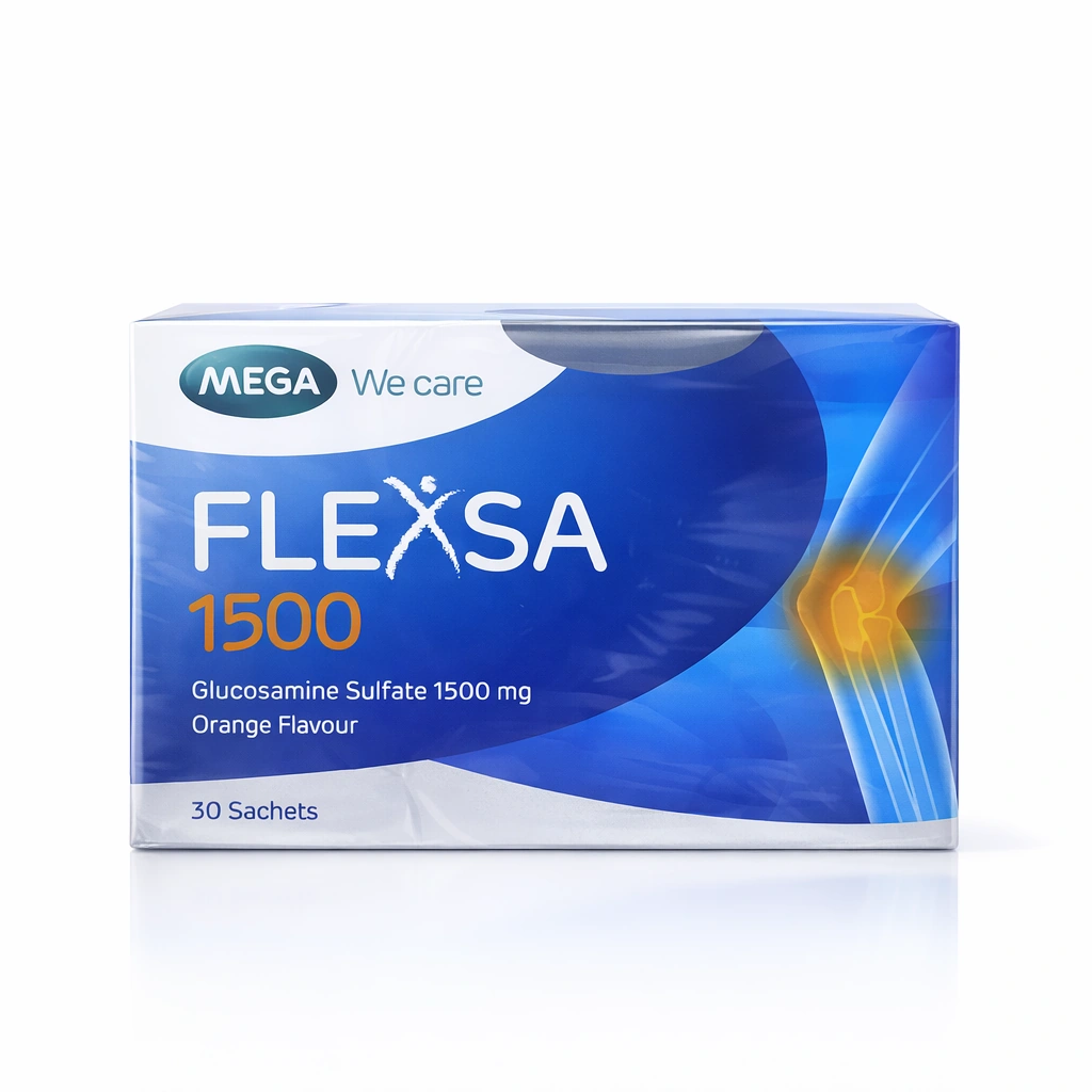 Flexsa 1500 Glucosamine Sulfate Powder x 30 sachets