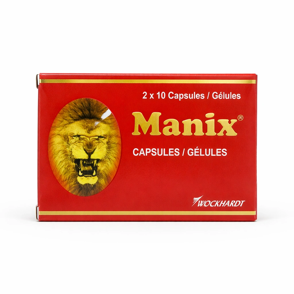 Manix Herbal Capsules x 20 Capsules
