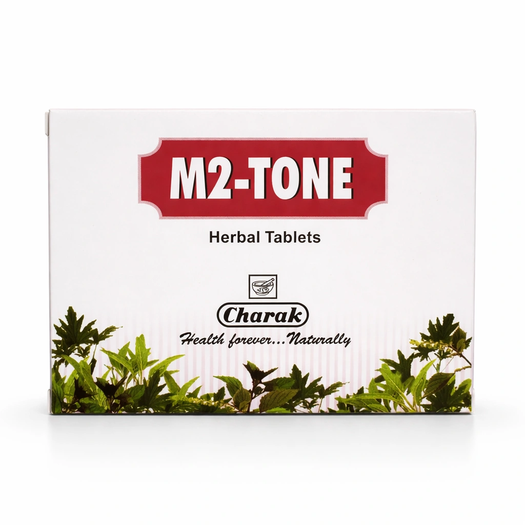 Charak M2-Tone Herbal Tablets x 20 Tablets