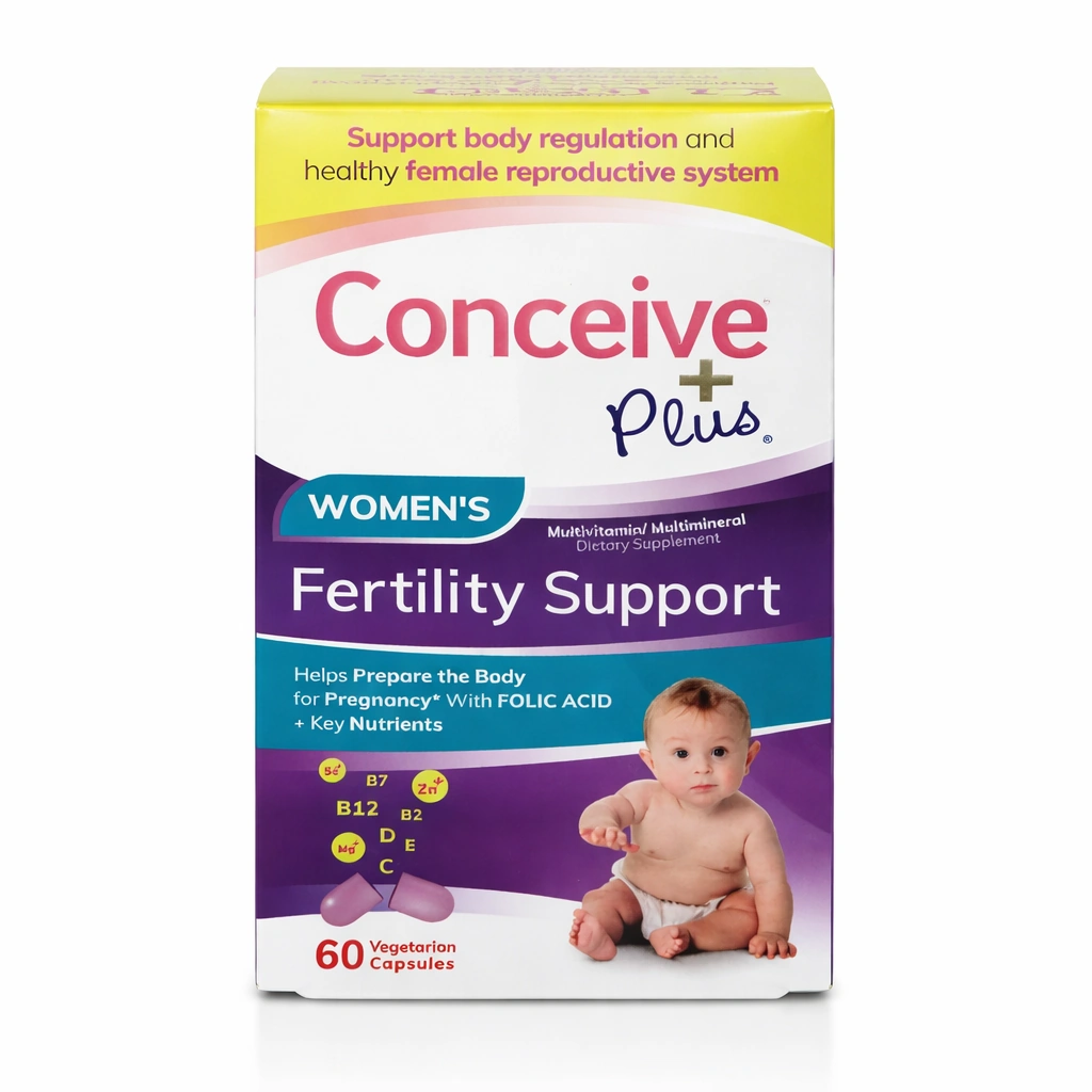 Conceive Plus Women's Fertility Support x 60 vegetarian Capsules