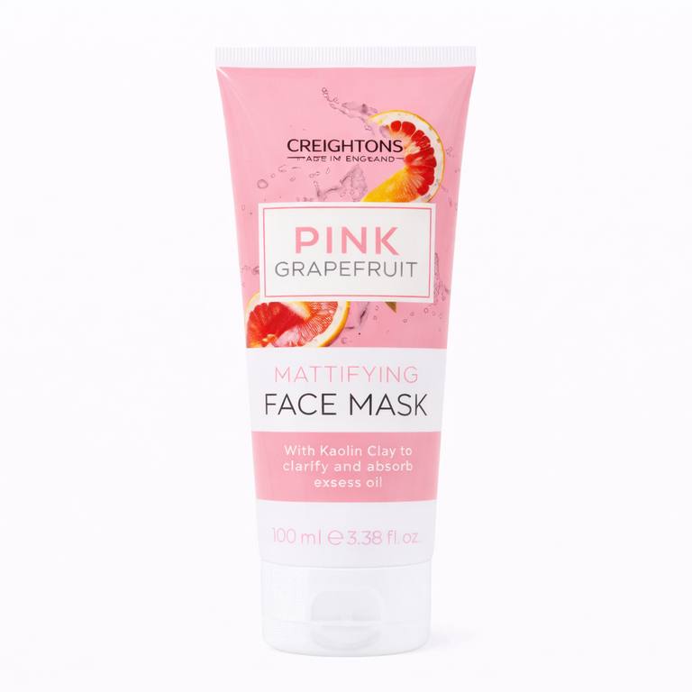 Creightons Pink Grapefruit Mattifying Face Mask 100ml