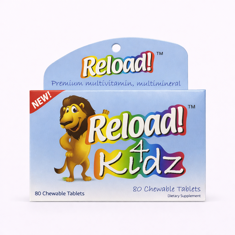 Reload 4 Kidz Multivitamin & Multimineral x 80 chewable tablets