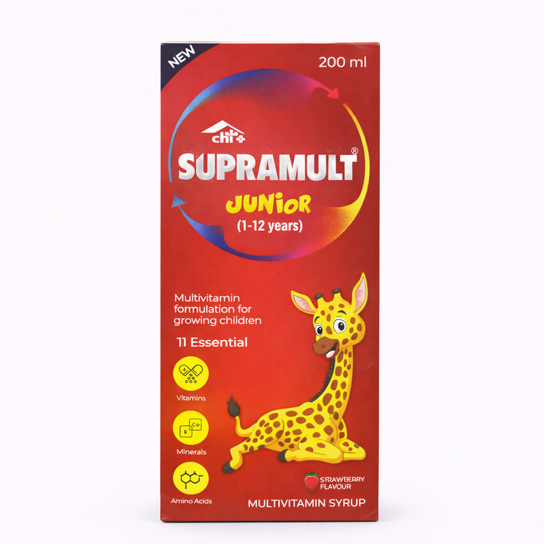 Supramult Junior Multivitamin Syrup 200 ml
