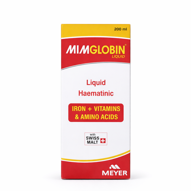 Meyer Mimglobin Liquid Iron Syrup (Amino Acids + B-Complex + Zinc) 200 ml