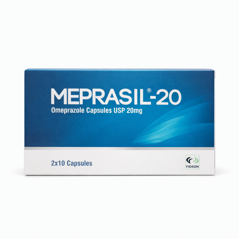 Fidson Meprasil Omeprazole Capsules 20 mg x 20 Capsules