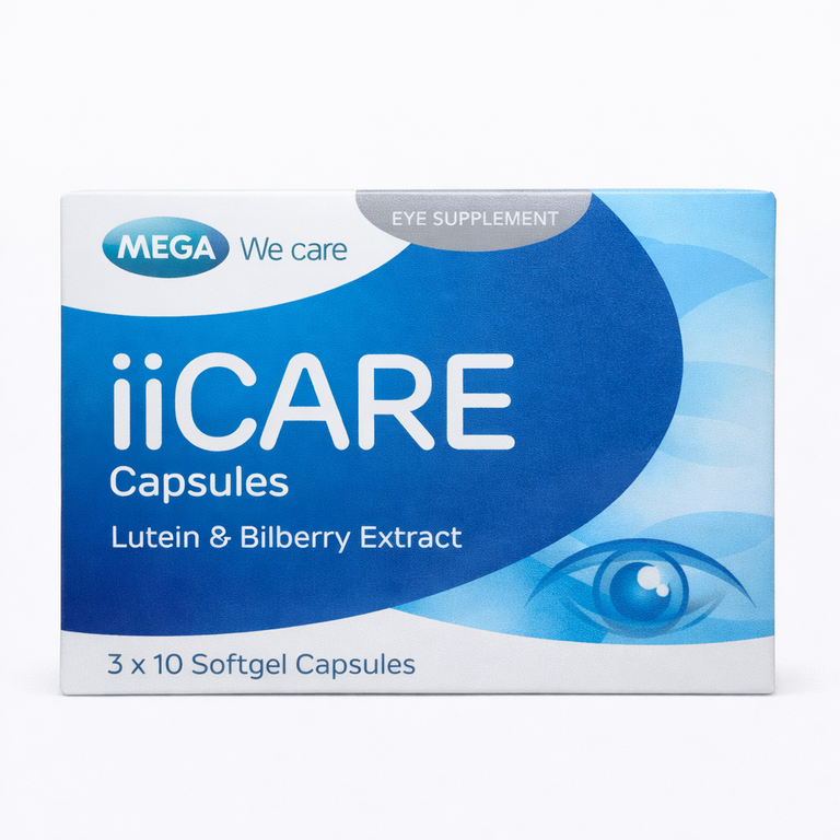 MEGA We Care iiCare Eye Health Capsules x 30 Capsules