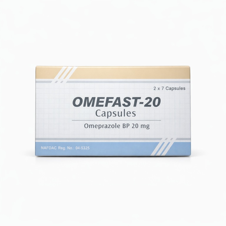 Greenlife Omefast-20 Omeprazole Capsules 20 mg x 14 Capsules