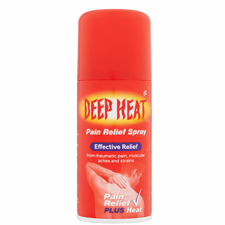 Deep Heat Pain Relief Spray (Methyl Nicotinate + Salicylates) 150 ml
