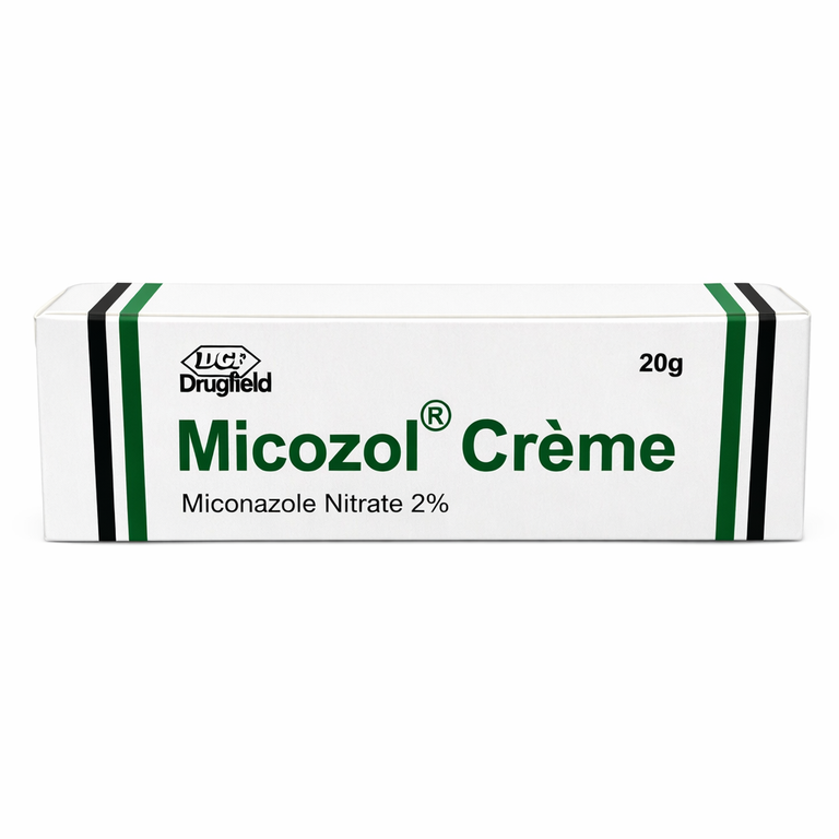 Drugfield Micozol Miconazole Cream (Antifungal) 20 g