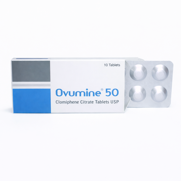 Carrottop Ovumine 50 Clomiphene Tablets 50 mg x 10 Tablets