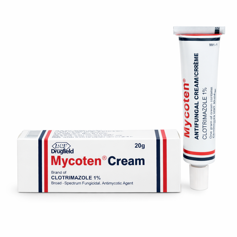 Drugfield Mycoten Clotrimazole Cream (Antifungal) 20 g
