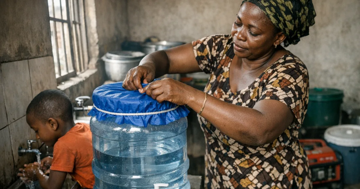 How to Keep Stored Water Safer When the Rains Start
